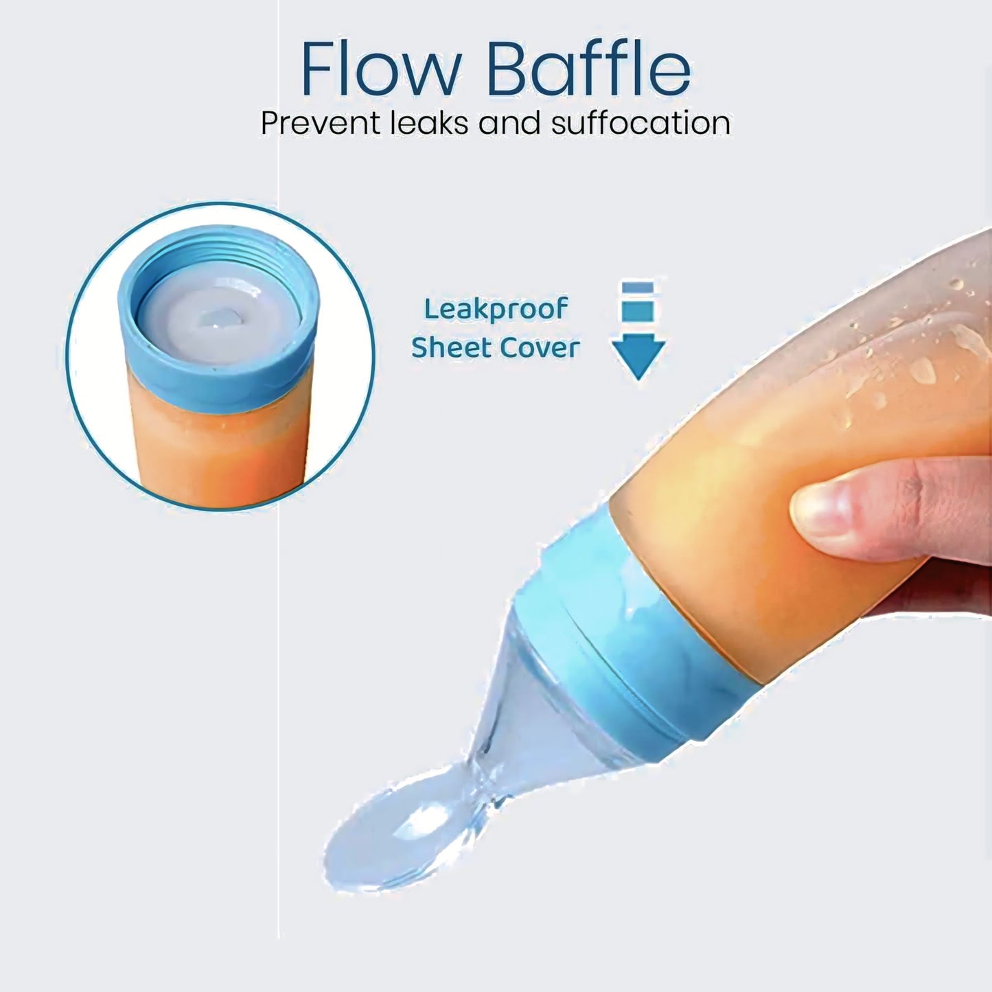 Easy-Feed Baby Squeeze Spoons