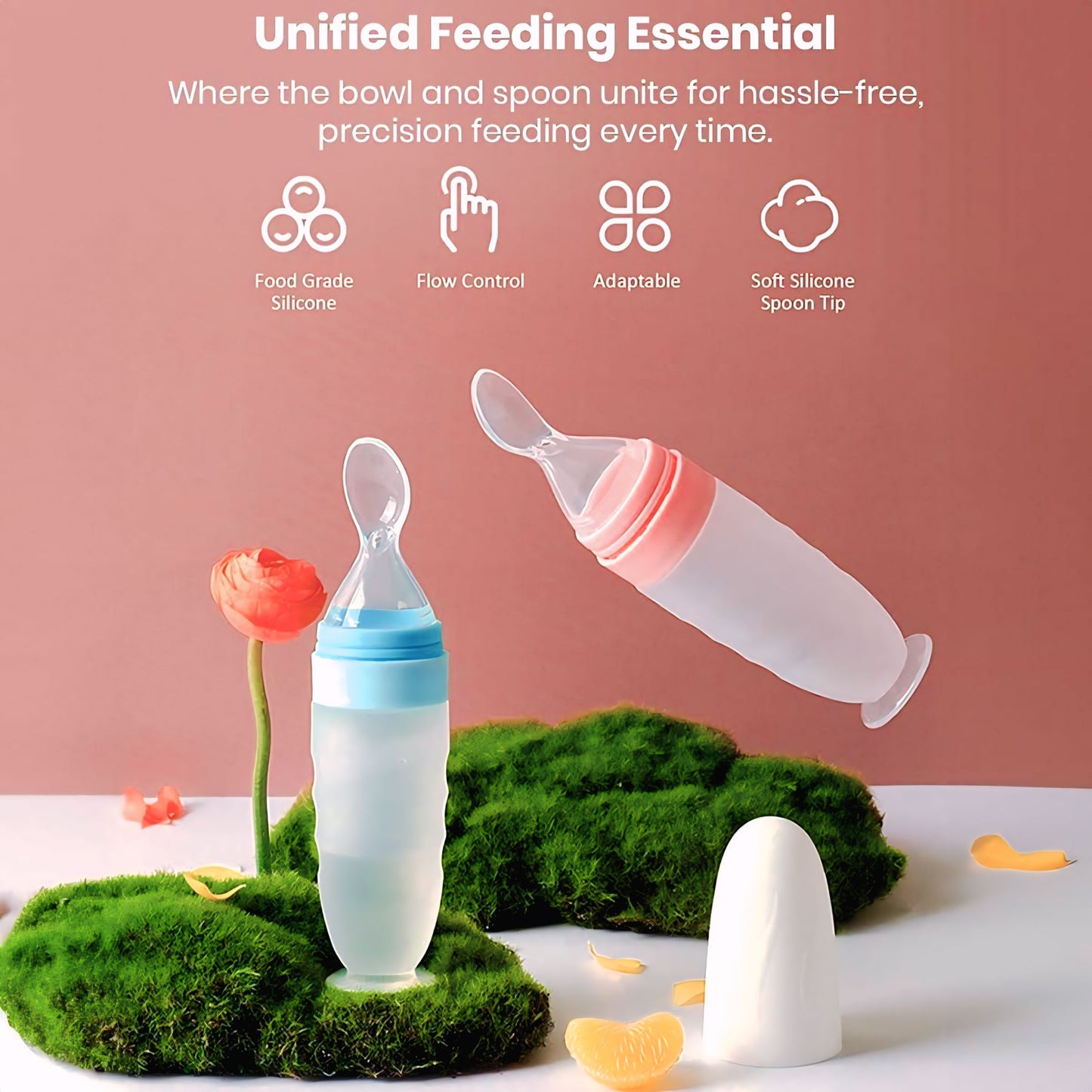 Easy-Feed Baby Squeeze Spoons