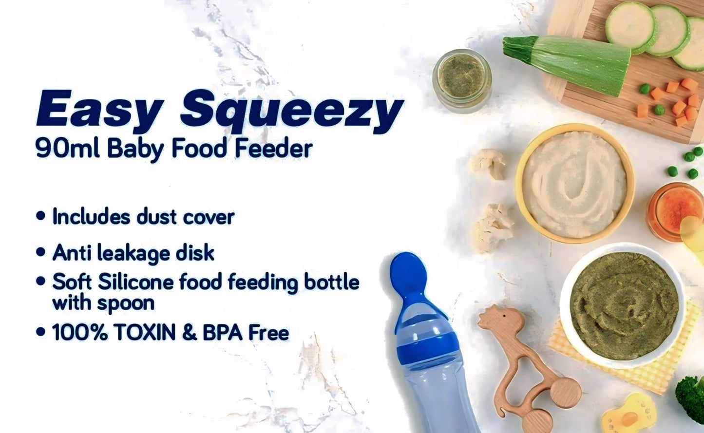 Easy-Feed Baby Squeeze Spoons