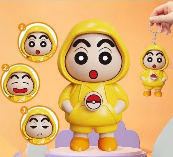 Shinchan face changing Keychain (Trending)