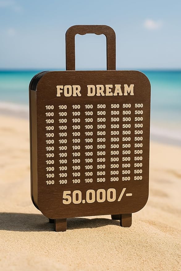 Travel Money Saving Box