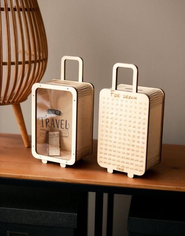 Travel Money Saving Box