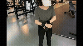 Weight Lifting Hand Grip Pair of 1