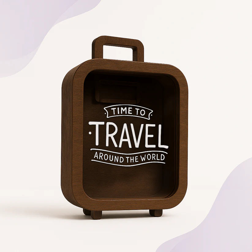 Travel Money Saving Box