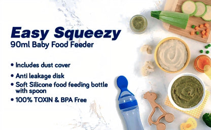 Easy-Feed Baby Squeeze Spoons