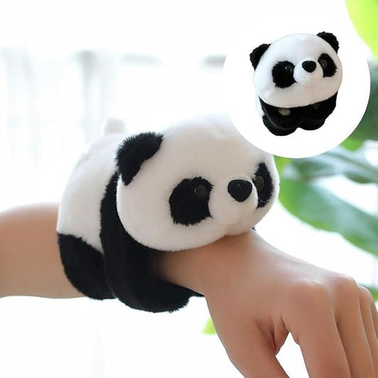 Animal Slap Bracelets Plush Panda for Girls